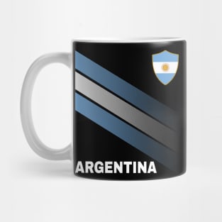 Vintage Argentina Sunflower Flag Argentina Soccer Lover Mug